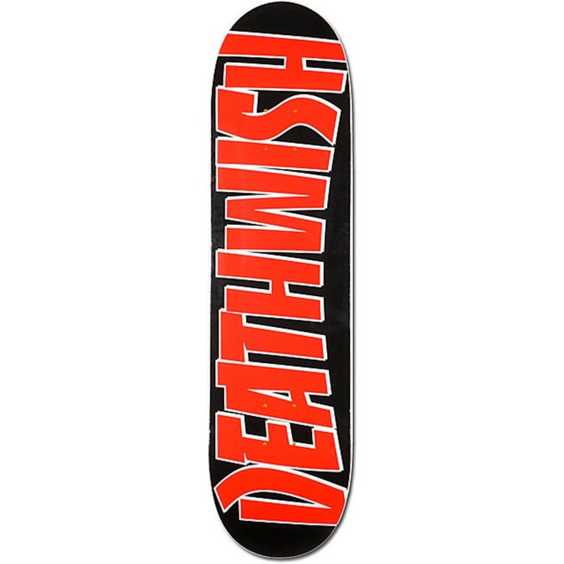 SHAPE DEATHWISH PRETO VERMELHO 8.5"MAPLE CANADENSE