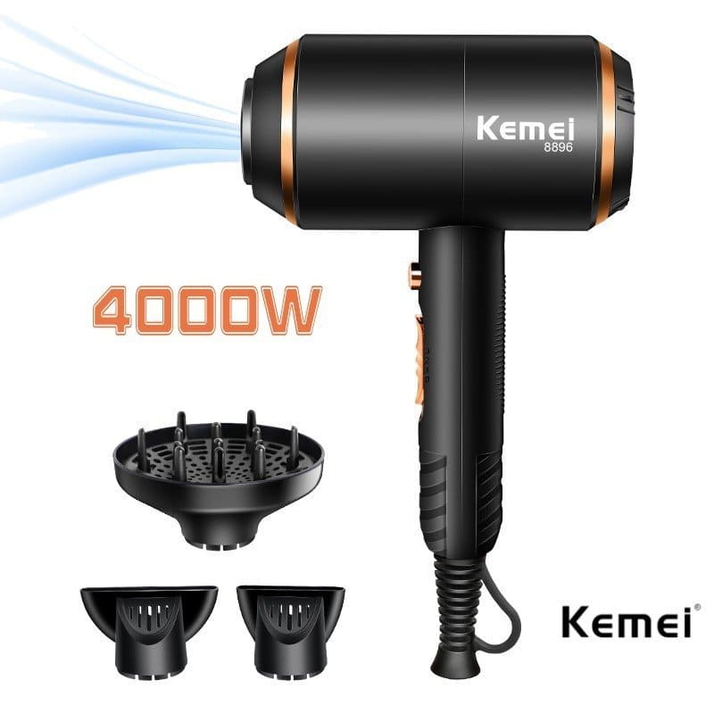 Secador De Cabelo Kemei KM-8896 4000 Potente