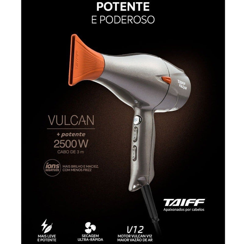 Secador de Cabelo Vulcan Taiff 2500 Watts