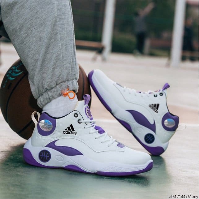 Tênis Adidas Basquete Sneakers Roxo