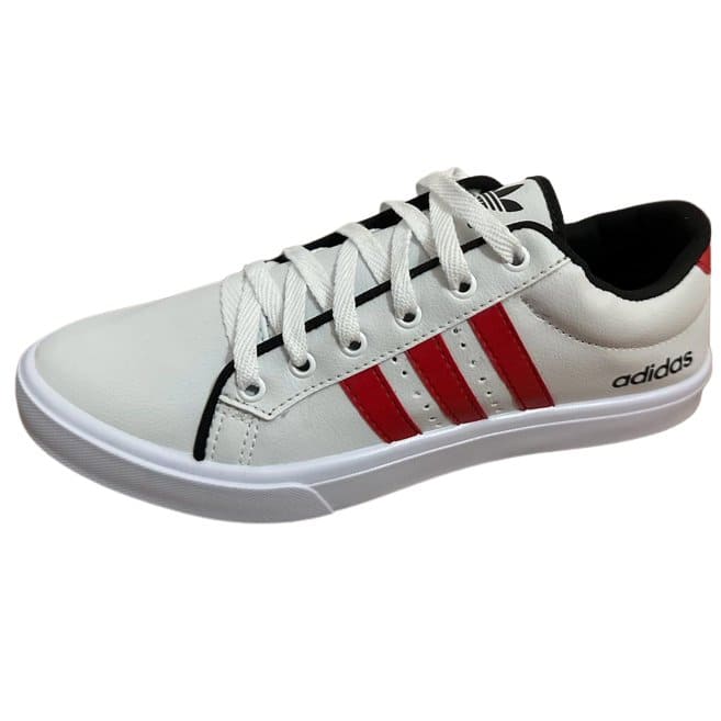 Tênis Adidas Pace Branco Vermelho