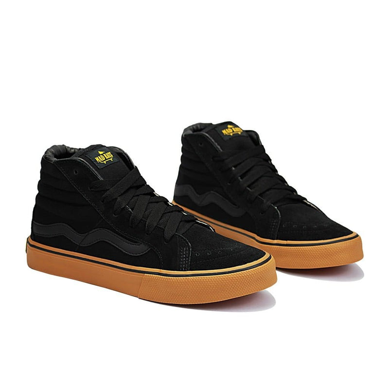 Tênis Mad Rats Hi Top Preto Crepe