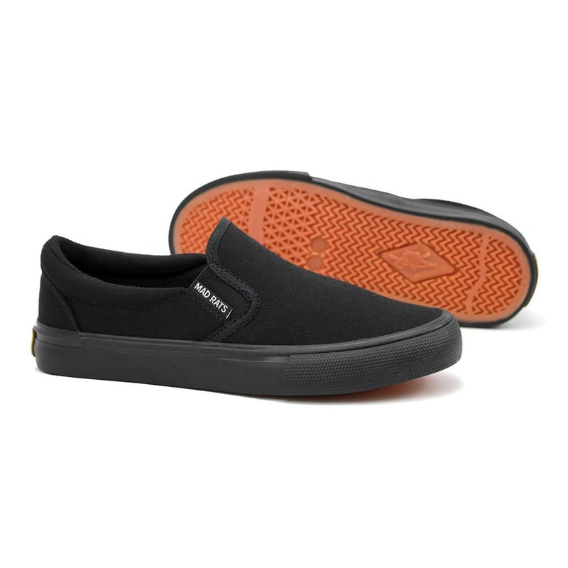 Tênis Mad Rats Skate Slip On Black