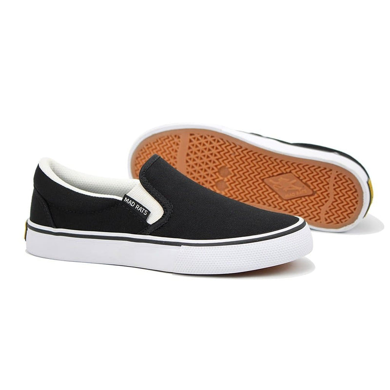 Tênis Mad Rats Skate Slip On Preto