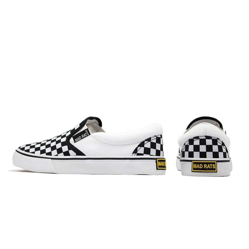 Tênis Mad Rats Skate Slip On Quadriculado