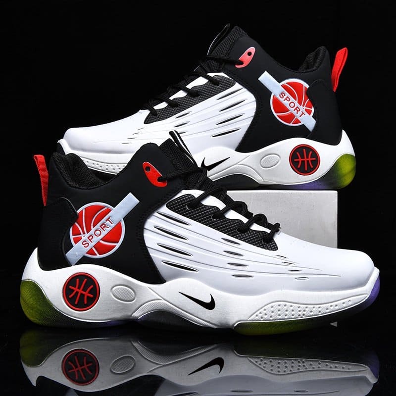 Tênis Nike Sport Japan Basquete Branco Vermelho