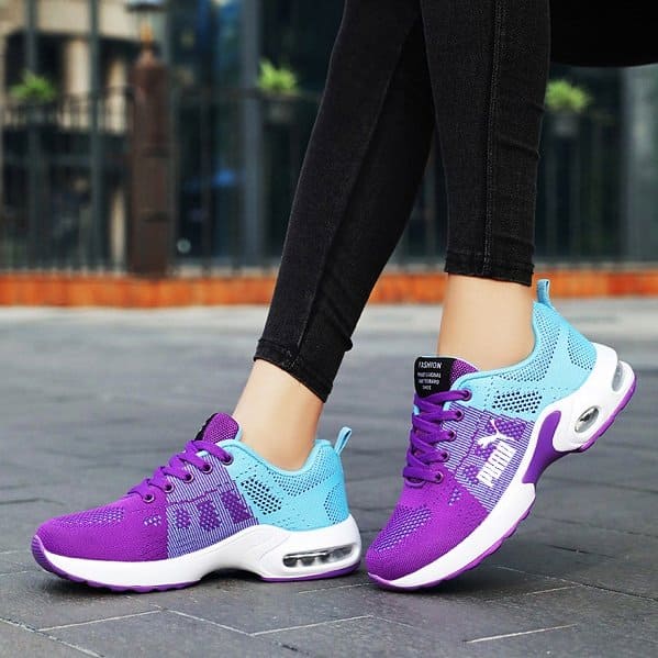 Tênis Puma Sport Feminino Roxo Azul