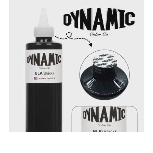 Tinta Dynamic Ink Preto 30ml-60ml