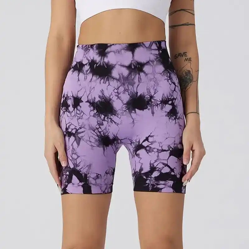 SHORT YOGA A FIRMA SEAMLESS TIE DYE - 24 Modelos