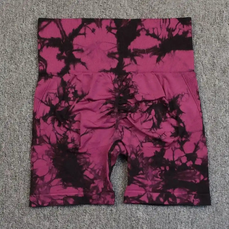 SHORT YOGA A FIRMA SEAMLESS TIE DYE - 24 Modelos