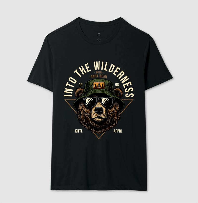 Camiseta Into The Wilderness Wild Bear