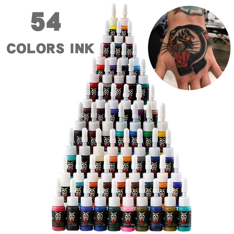 Tinta Skull Mixing Ink Natural 54 Unidades - SUPER PROMOÇÃO DE ATACADO A FIRMA