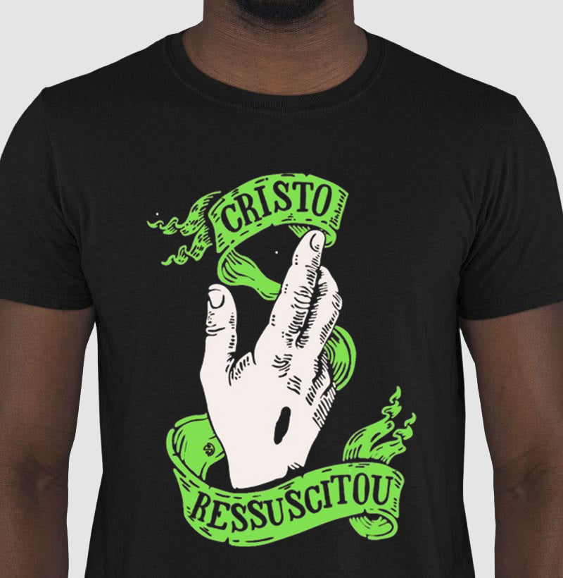 Camiseta Cristo Ressucitou