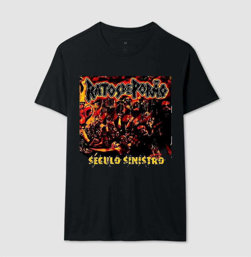 Camiseta Ratos de Porão Século Sinistro