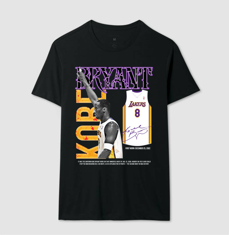 Camiseta Kobe Bryant Lakers 8