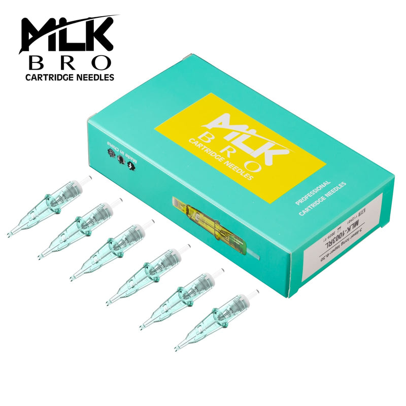 Agulhas P' Cartucho MLK Bro 20 unidades Liner Sterilized