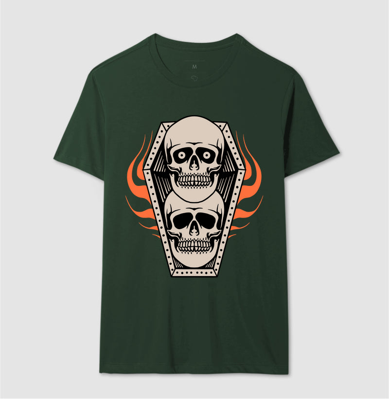 Camiseta Coffin Skull Punx Wear