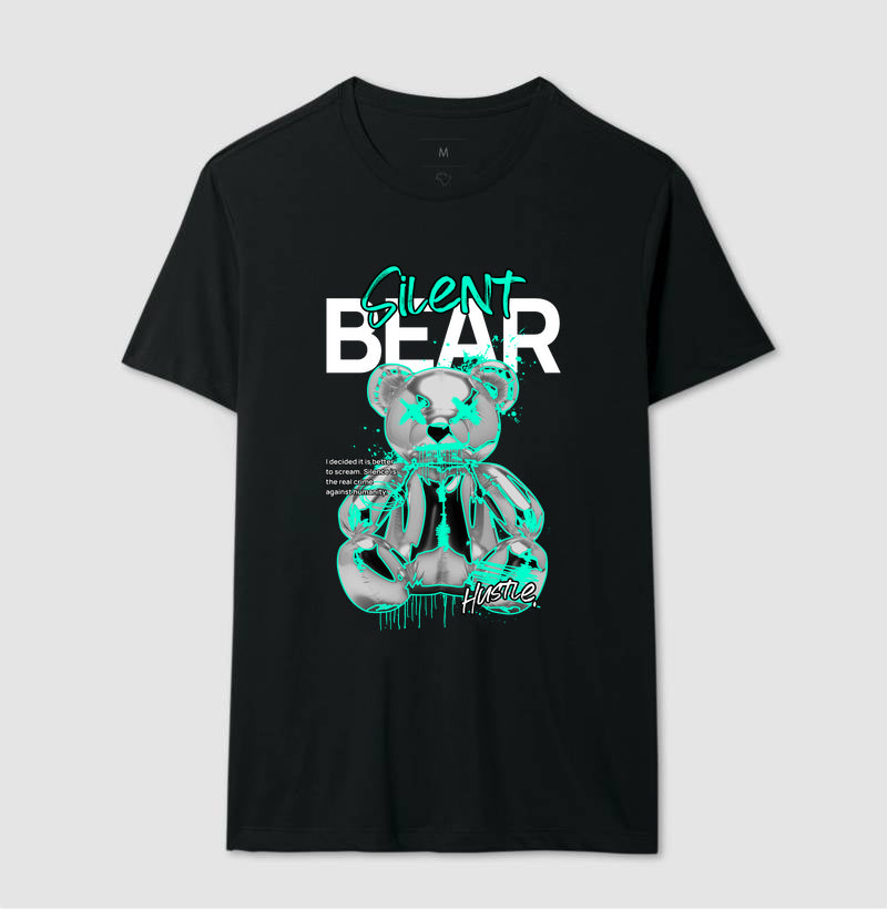 Camiseta Silent Wild Bear