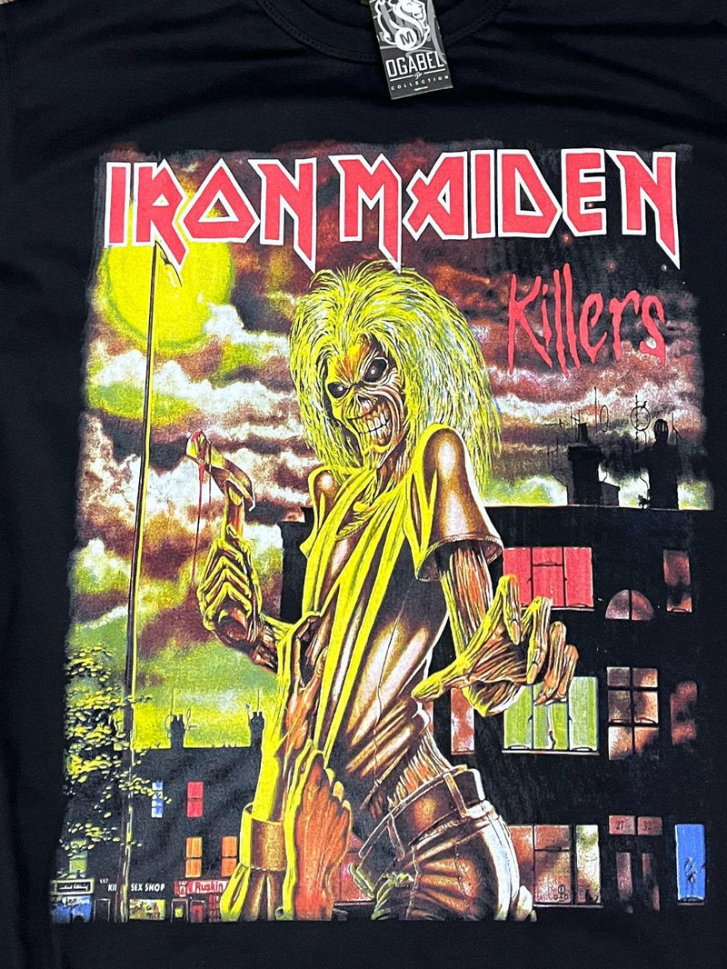 Camiseta Iron Maiden Killers F/V