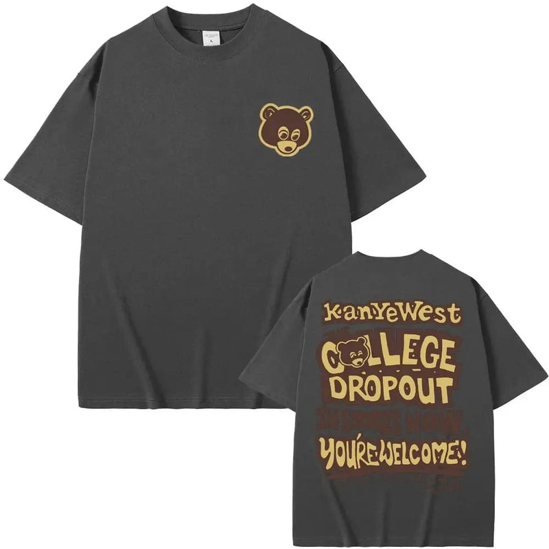 CAMISETA KANYE WEST COLLEGE DROPOUT - 8 Cores disponíveis