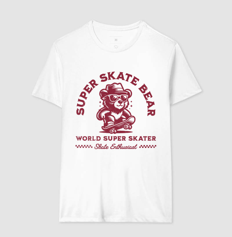 Camiseta Super Skate Wild Bear