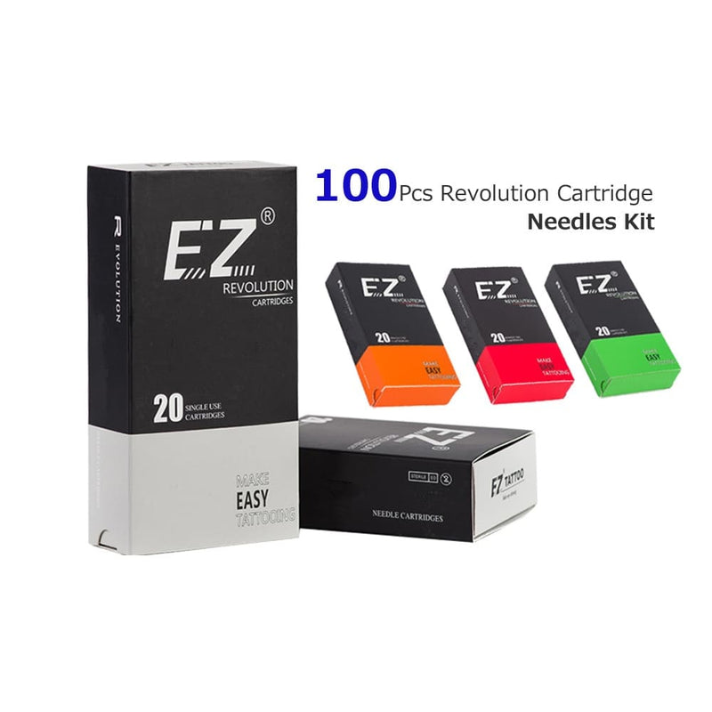 KIT DE CARTUCHO DESCARTÁVEIS EZ REVOLUTION 100 Unid. LOTE