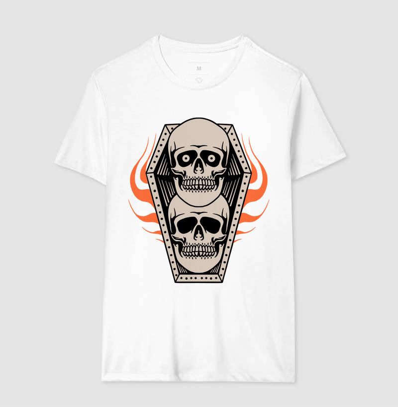 Camiseta Coffin Skull Punx Wear