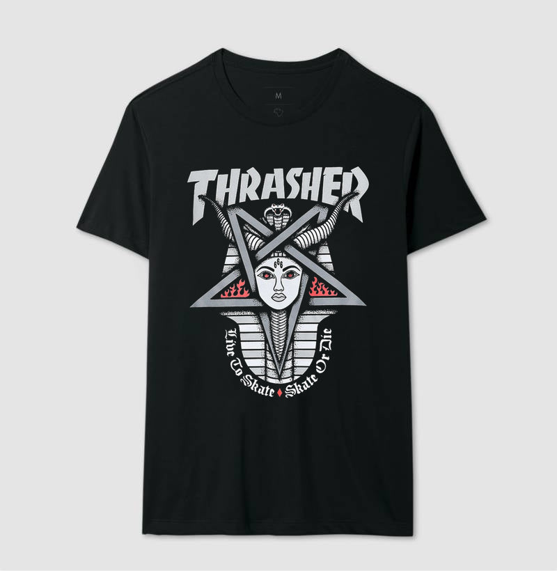 Camiseta Thrasher Magazine Live To Skate