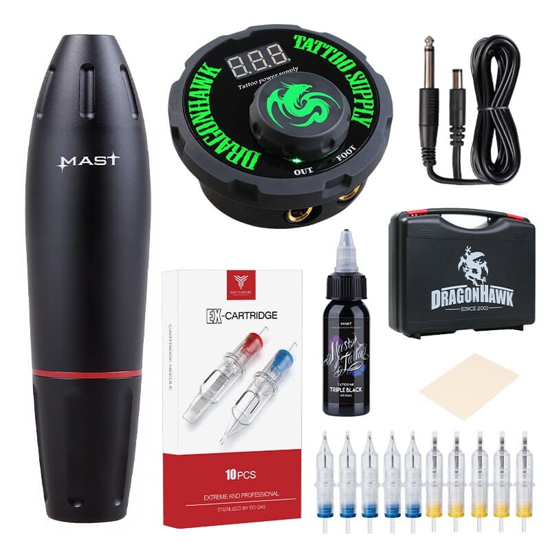 Kit de Tatuagem Profissional Rotatica Dragon