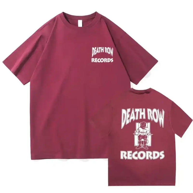 CAMISETA DEATH ROW RECORDS DR DRE DUPLA FACE - 9 Cores disponíveis