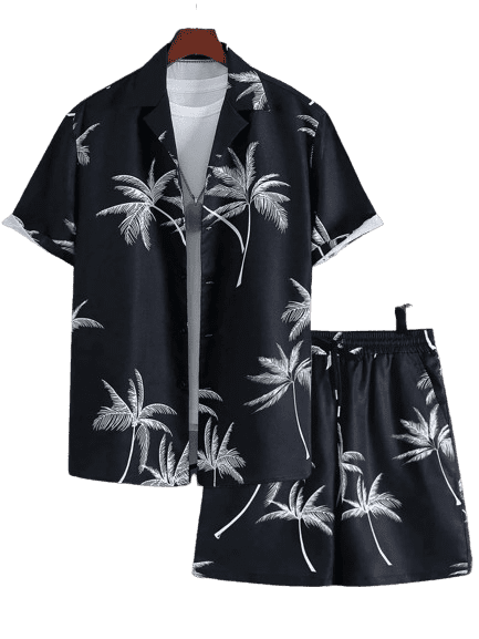 Conjunto CAMISA + CALÇÃO Summer Preto