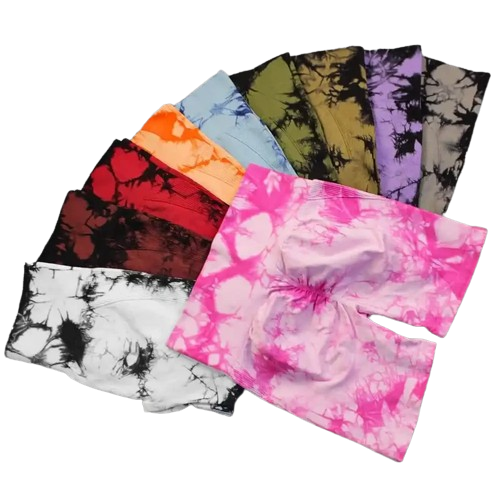 SHORT YOGA A FIRMA SEAMLESS TIE DYE - 24 Modelos