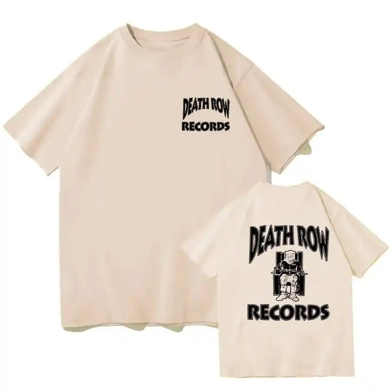 CAMISETA DEATH ROW RECORDS DR DRE DUPLA FACE - 9 Cores disponíveis