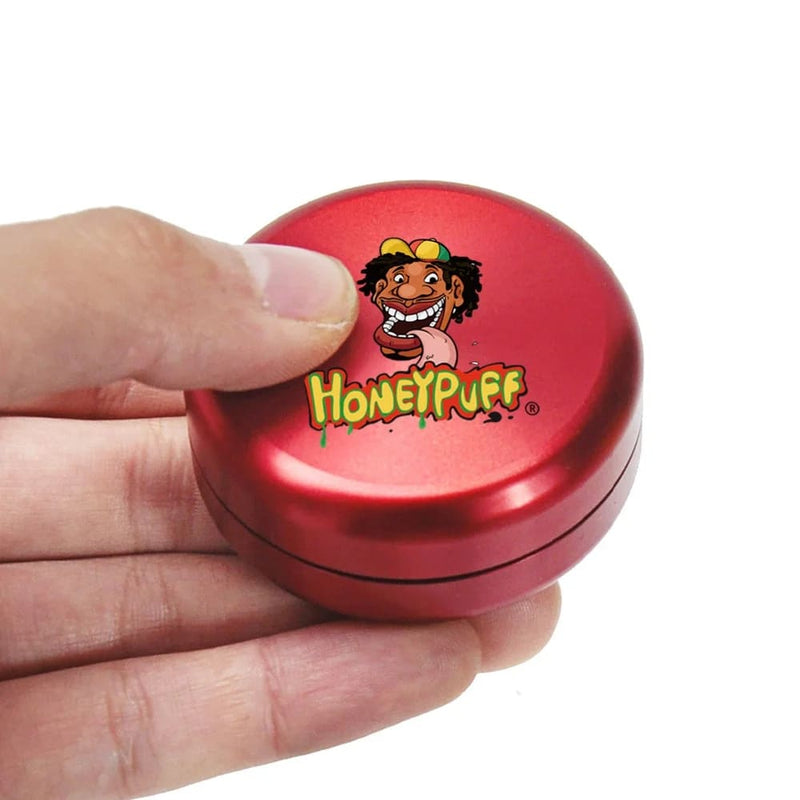 RECIPIENTE HONEY PUFF METÁLICO 35ml - 6 Modelos